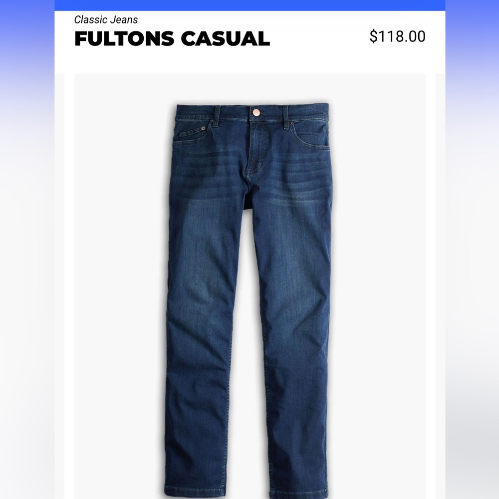 Mugsy Classic Men's Fulton Straight Jeans